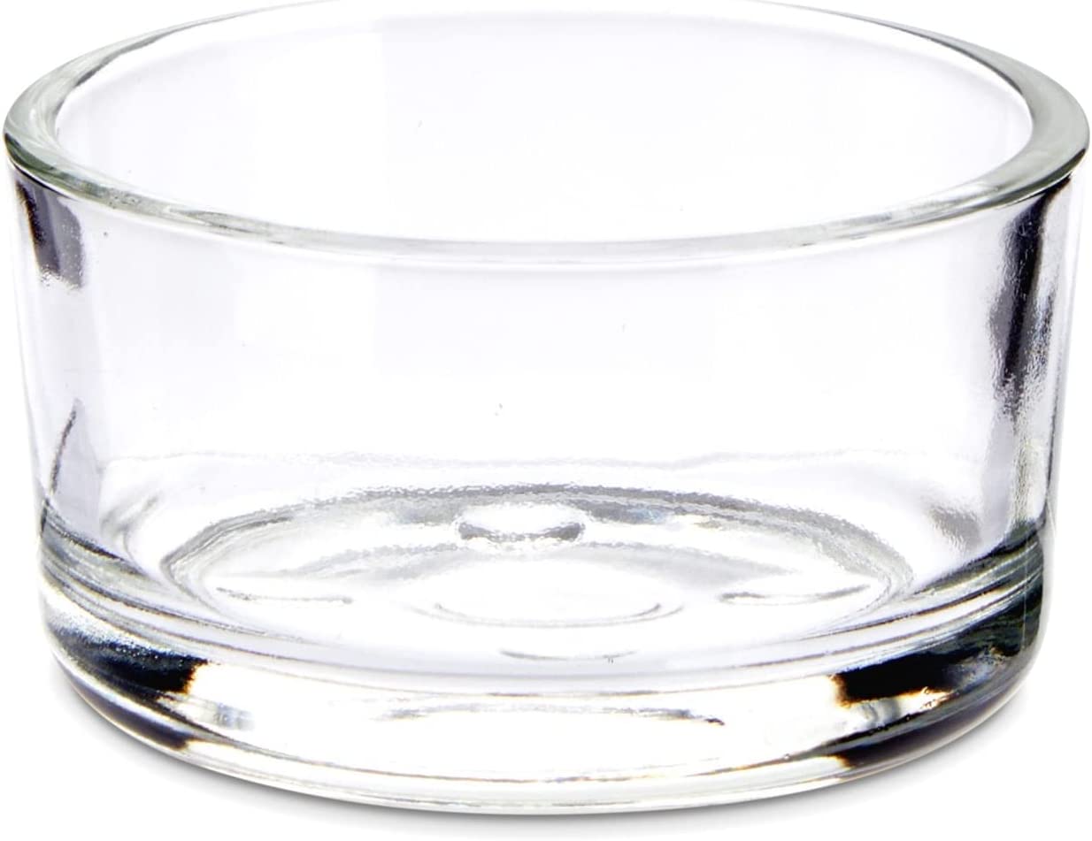 Clear Glass Flux Cups