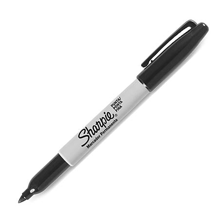 Sharpie Black Marker Pen (Fine Point)