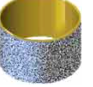 3/4 in. Coarse Quick-Fit Grinder Replacement Head/ Bit